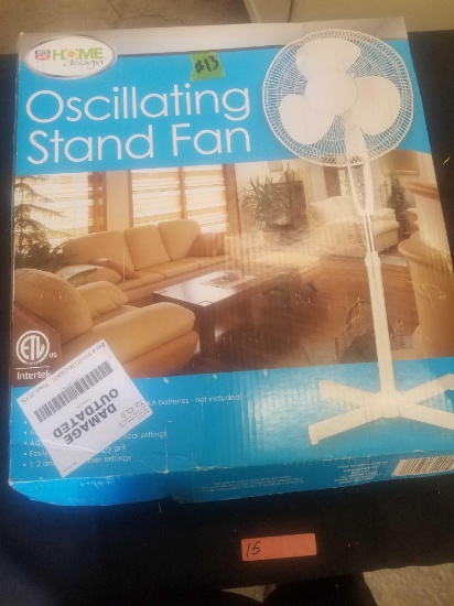 Rite Aid Stand Fan 14.5" Fan Blade