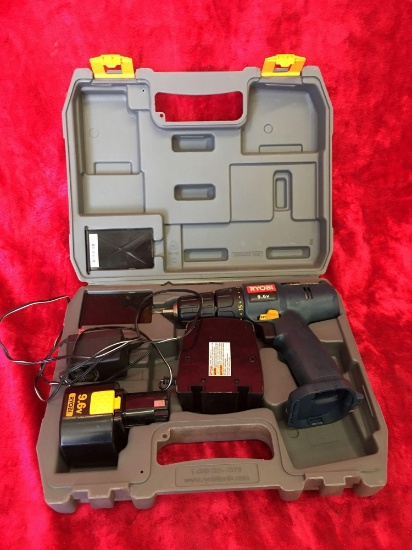 RYOBI , 9.6 V drill