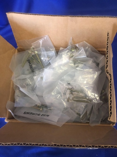 8/32 SCREWS about 80 pkg