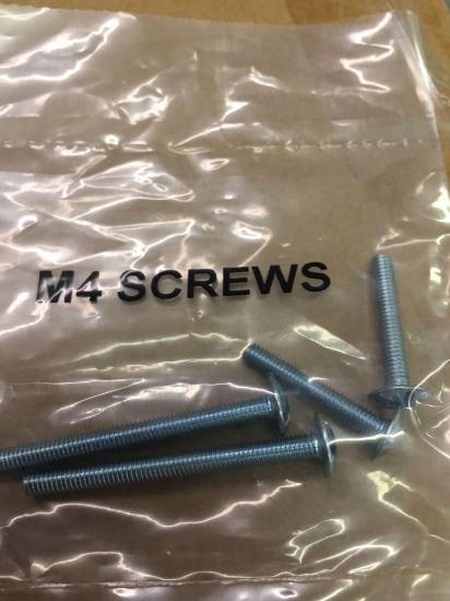 Screws deco pack M4 x 25 , M4 x 45mm 2 pcs each