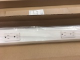 Angle power strip 30? black , white