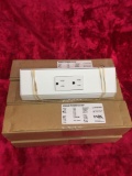 Angle power strip 9? white , black