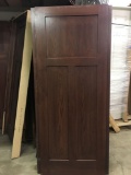 wooden doors, 3 with frame 2 doors 32? , 1 door ,36? 2 of 30 , 2 bifold