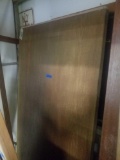 3 wooden doors, closet