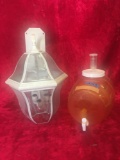 Exterior lamp, classic American (plastic)