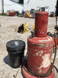 Grease pump , bucket grease