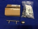 3 in pull sterling nickel,