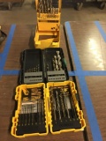 (3) Dewalt Drill Bit Sets