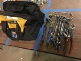 Dewalt Tool Bag, Kobalt Wrenches, Kobalt Channel locks