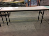 Folding Table , 6? x 18? x 30?