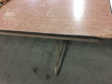 Folding table ,8? x 30? x 29.5