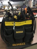 DeWalt bag All Tools, screwdrivers, lamps, electricity clamps, knives and more