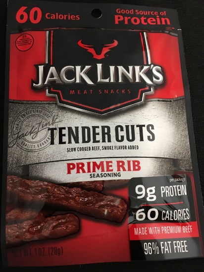 Jack Links Meat Snacks ,tender cuts ,1oz. 45ct