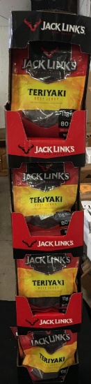 Jack Links Meat Snacks ,Teriyaki beef Jerky (20) total 3.25 oz packages