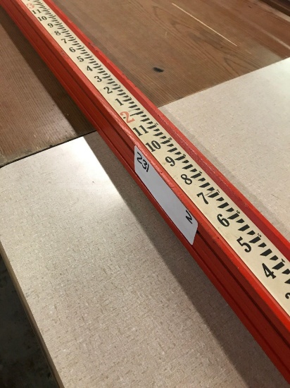 Surveyors ruler