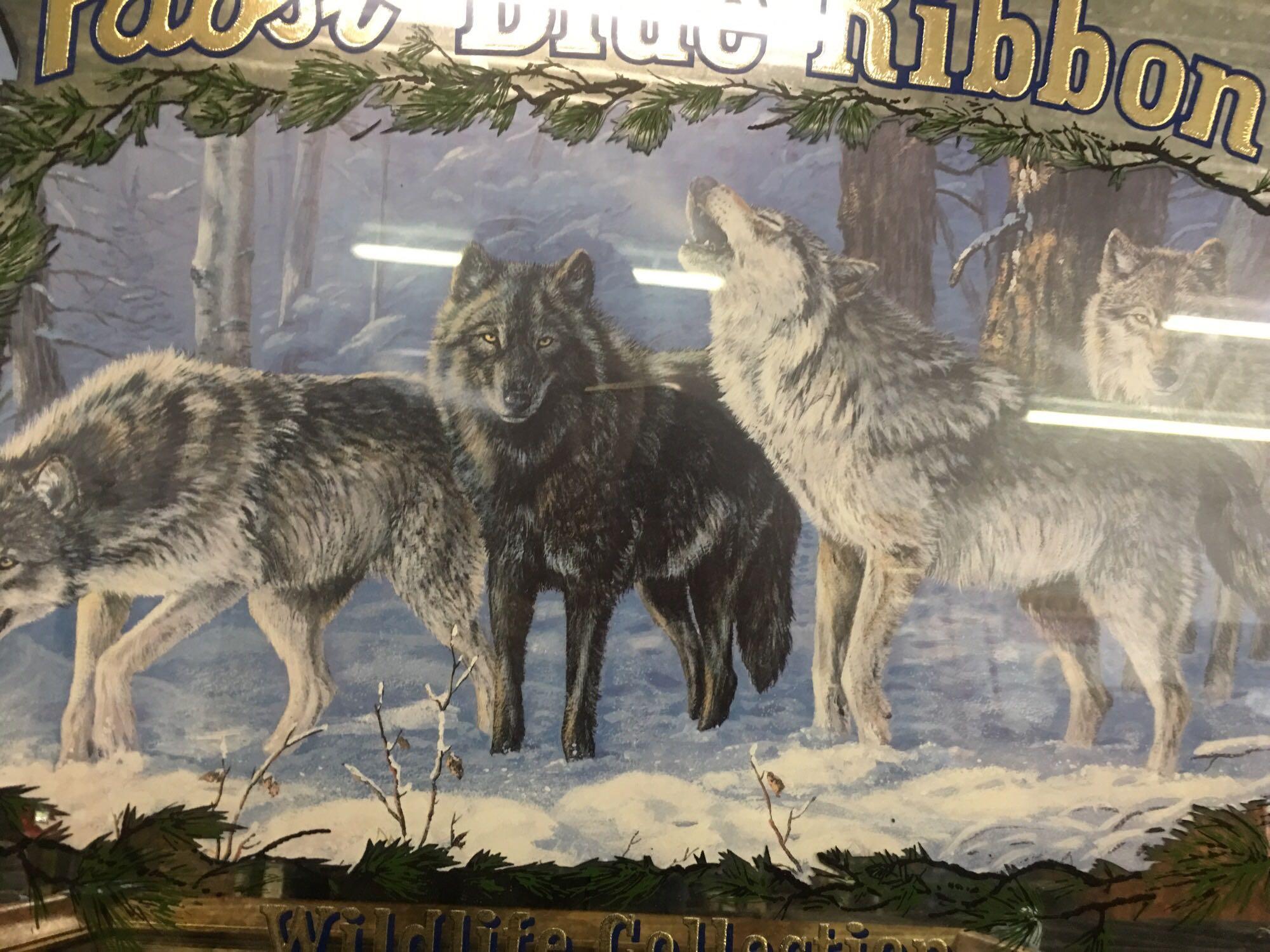 Pabst Blue Ribbon Wildlife Collection 1990 Timber | Proxibid