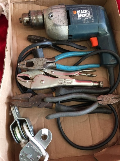 Black & Decker Drill, clamps and more