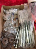 Misc. Box of screws, nuts and more