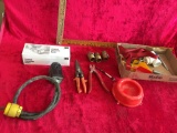 Misc. Items: Leviton cord, Coat Adhesive Belt and more
