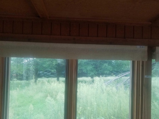 (2) 62" Wide Blinds