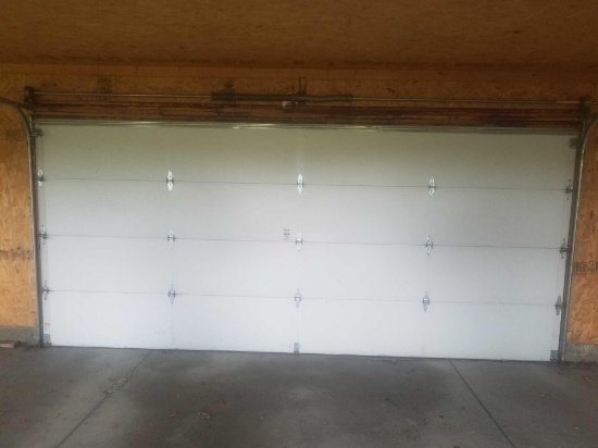 Full Garage Door Assembly 16'W X 7'H