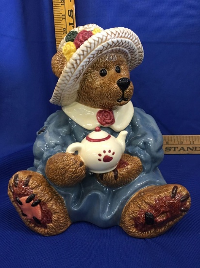 The Boyds Collection, The Original Bearware Pottery Works, Emma Tea Time Item No. 390006