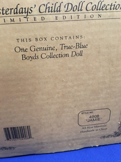 The Boyds Collection Doll, The Yesterday's Child Doll Collection ?#4908 Jamie?