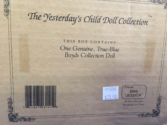 The Boyds Collection Doll, The Yesterday's Child Doll Collection ?#4949 Jessica?