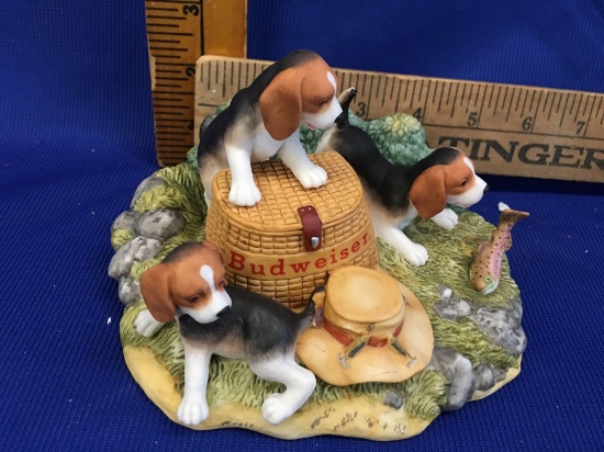 Anheuser-Busch. Inc. Gone Fishing Figurine, Special Edition #2053