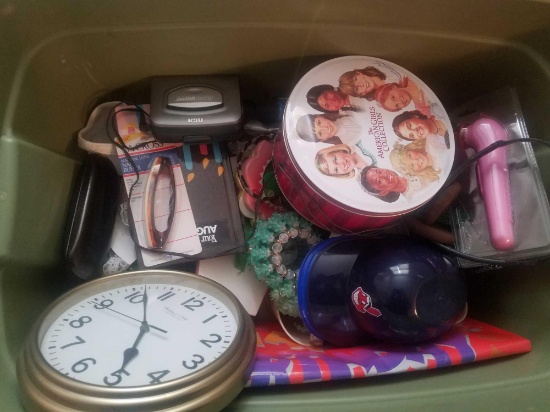 Tote of Miscellaneous collectibles