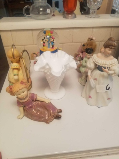 Collectible Figurines and dish