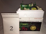 1/16th Ertl John Deere A with 290 Cultivator Precision #2 complete plastic on wheels