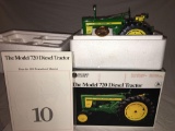 1/16th Ertl John Deere 720 Diesel Tractor Precision Classic #13 Complete Plastic on wheels mint