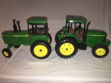2x-1/16th Ertl John Deere 4440 and 7610 Tractors