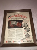 1929 The country gentleman magazine Rock Island Tractors ad
