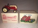 2x-1/16th Ertl Cockshutt 20 and Massy Harris 33 Tractors both National Farm toy Museum