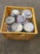 Container with paints