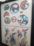 Tattoo Art Design sheets ( frames not included)