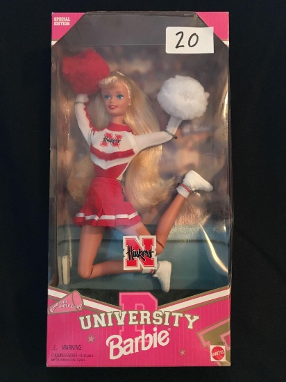 University Barbie Nebraska Huskers