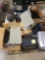 Full Pallet of office equipment: file, organizers, papaer shredder, radio, scanners
