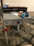 Desk with chair