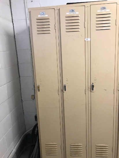 4 lockers