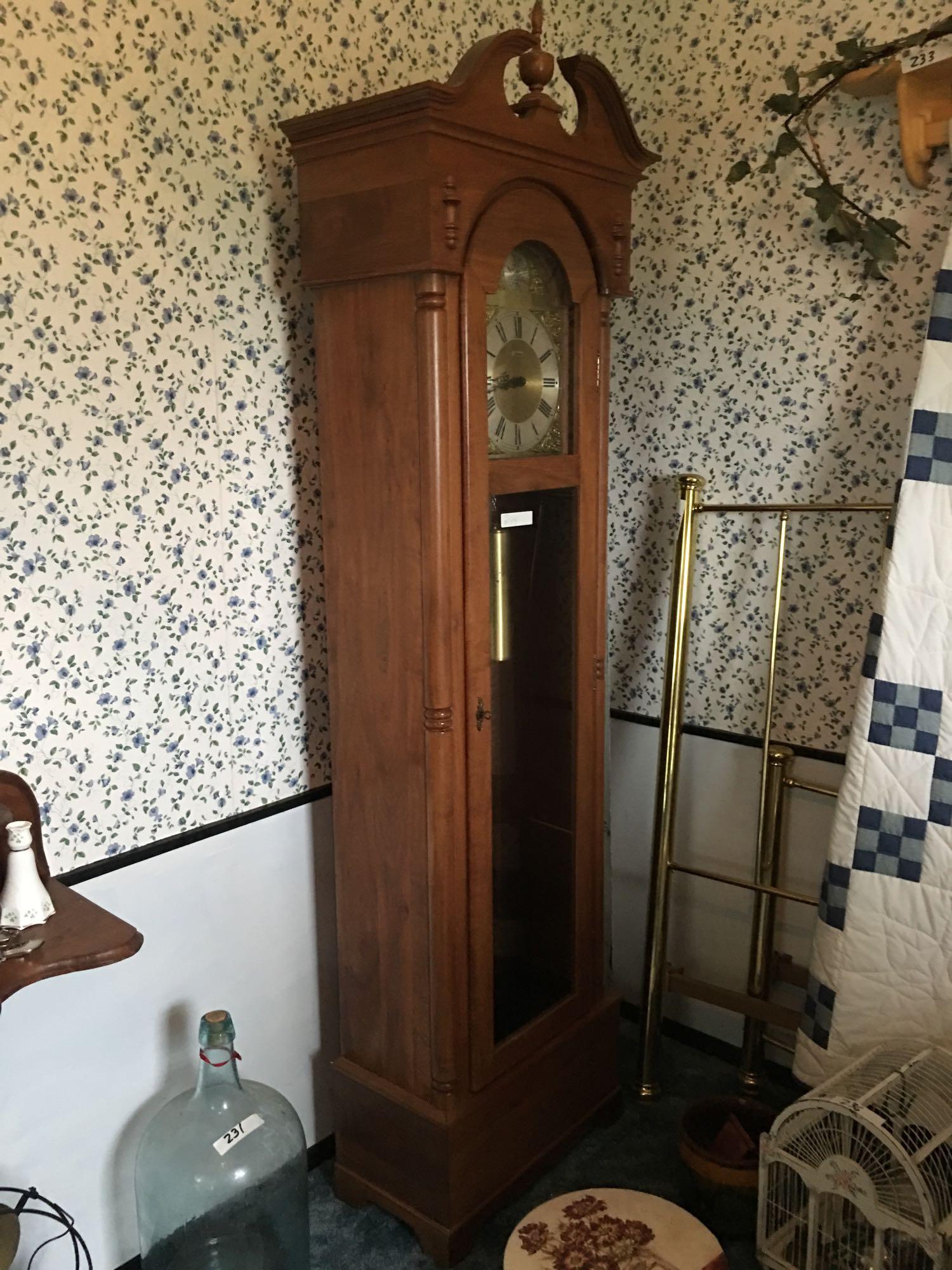 Amana Tempus Fugit grandfather clock | Proxibid