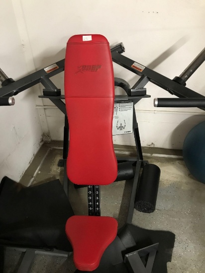 CYBEX Converging Plate loaded Overheaded Press