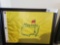 Masters Tee flag framed