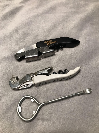 Bottle and wine openers
