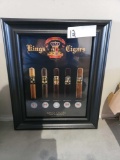 Kings Cigars framed Marketing picture