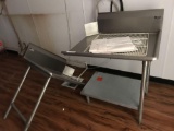 Stainless commercial kitchen work table