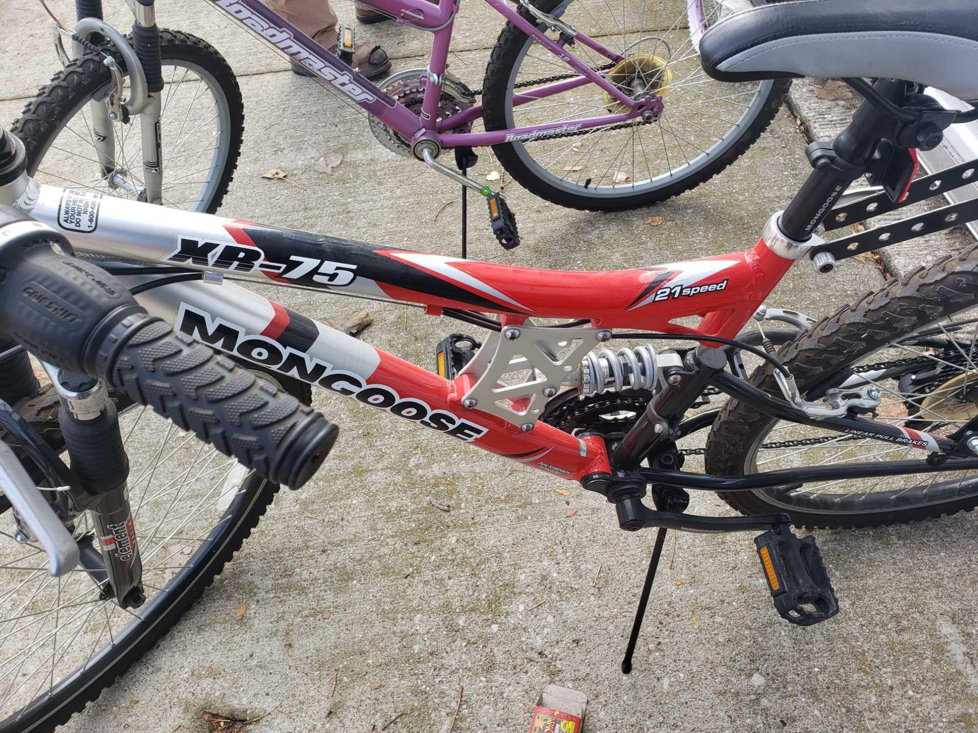 Mongoose xr 75 21 deals speed parts