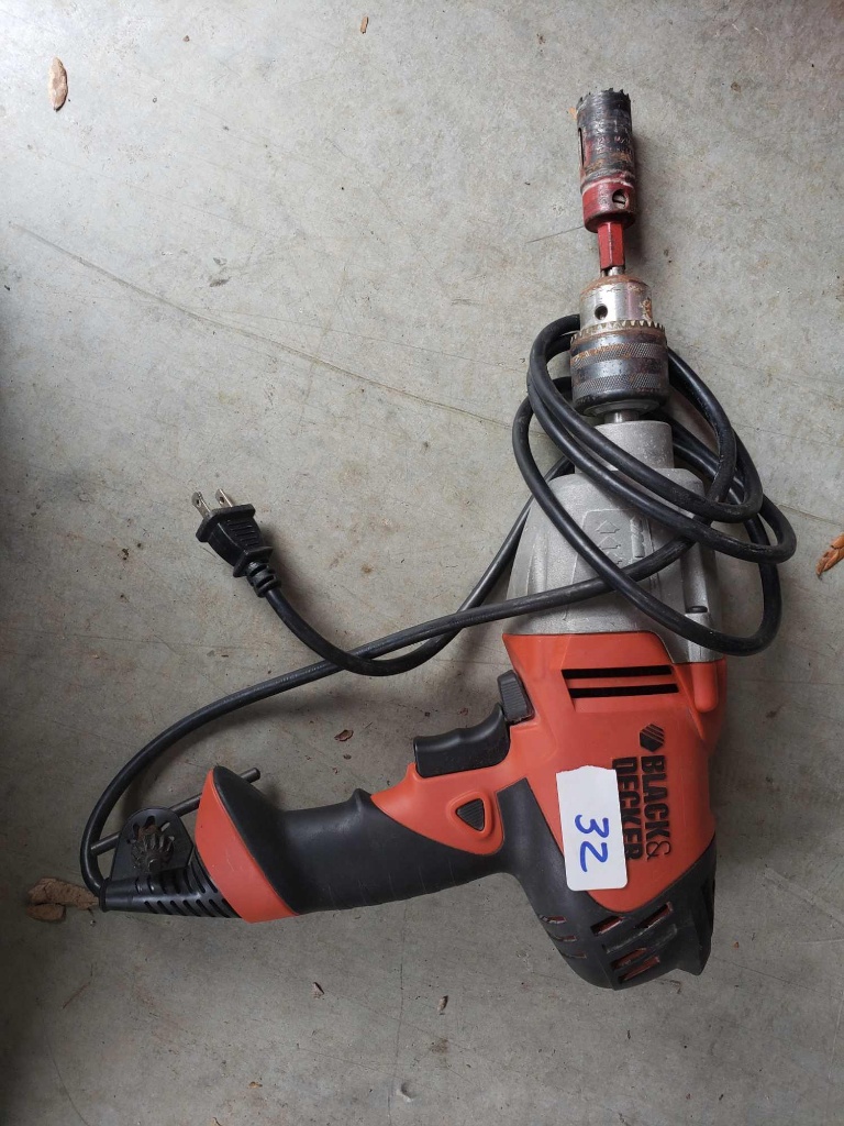 Image of Black & Decker DR601 hammer drill on Black & Decker website